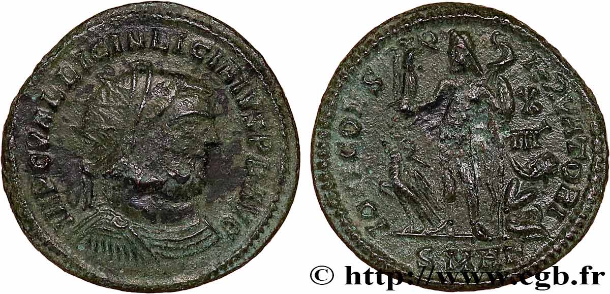 LICINIUS Ier Follis ou nummus TTB