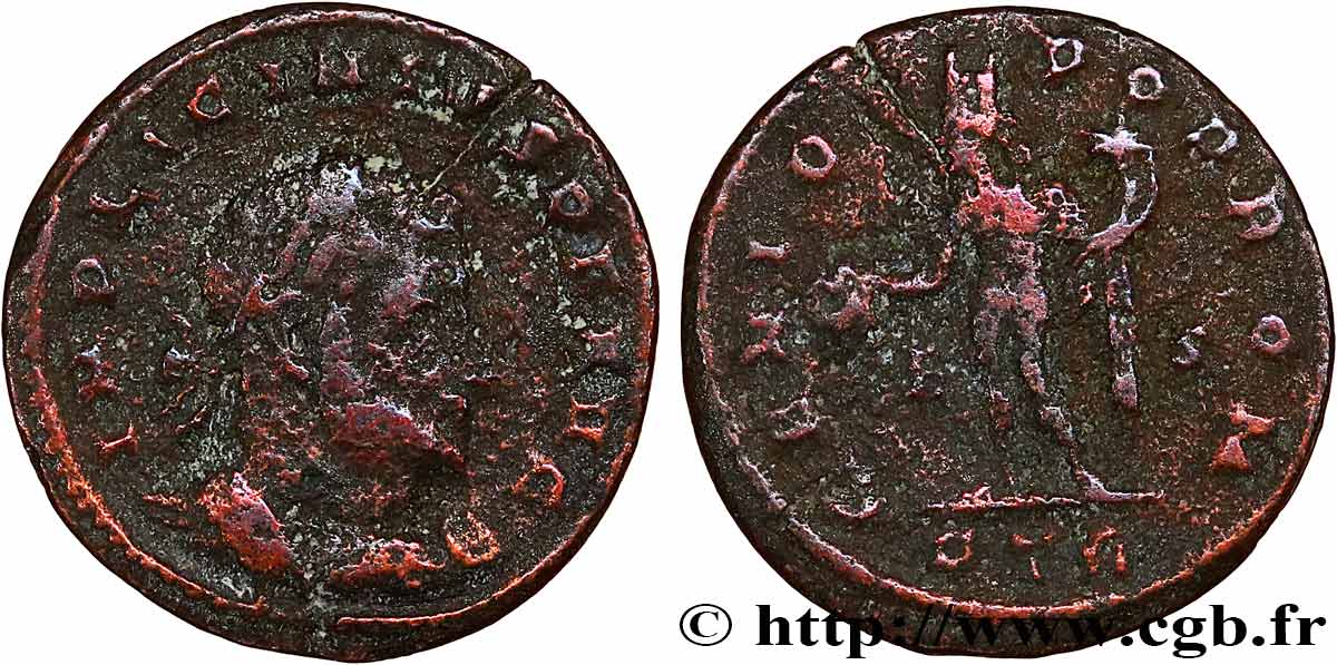 LICINIUS Ier Follis ou nummus TB