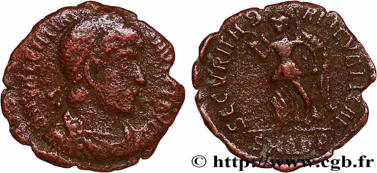 VALENTINIEN Ier  Nummus TB/TB+