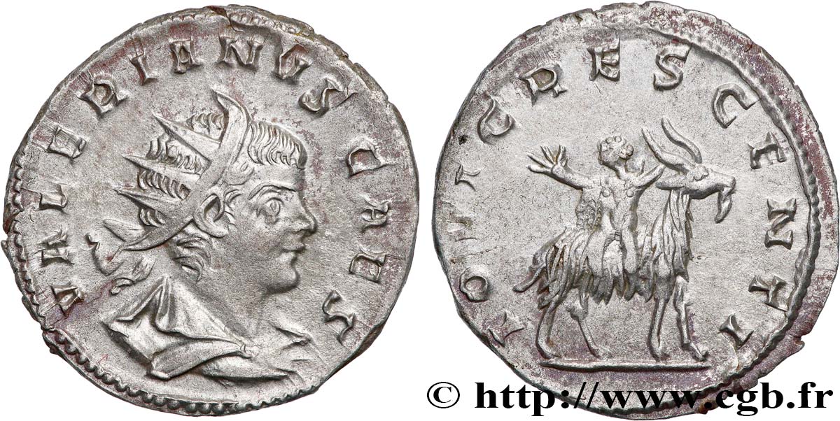 VALERIANO II Antoninien MS