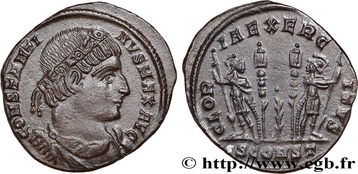 CONSTANTINE I THE GREAT Centenionalis ou nummus MS