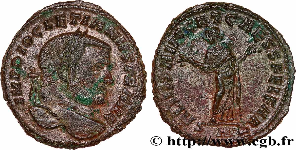 DIOCLETIAN Follis ou nummus AU/AU