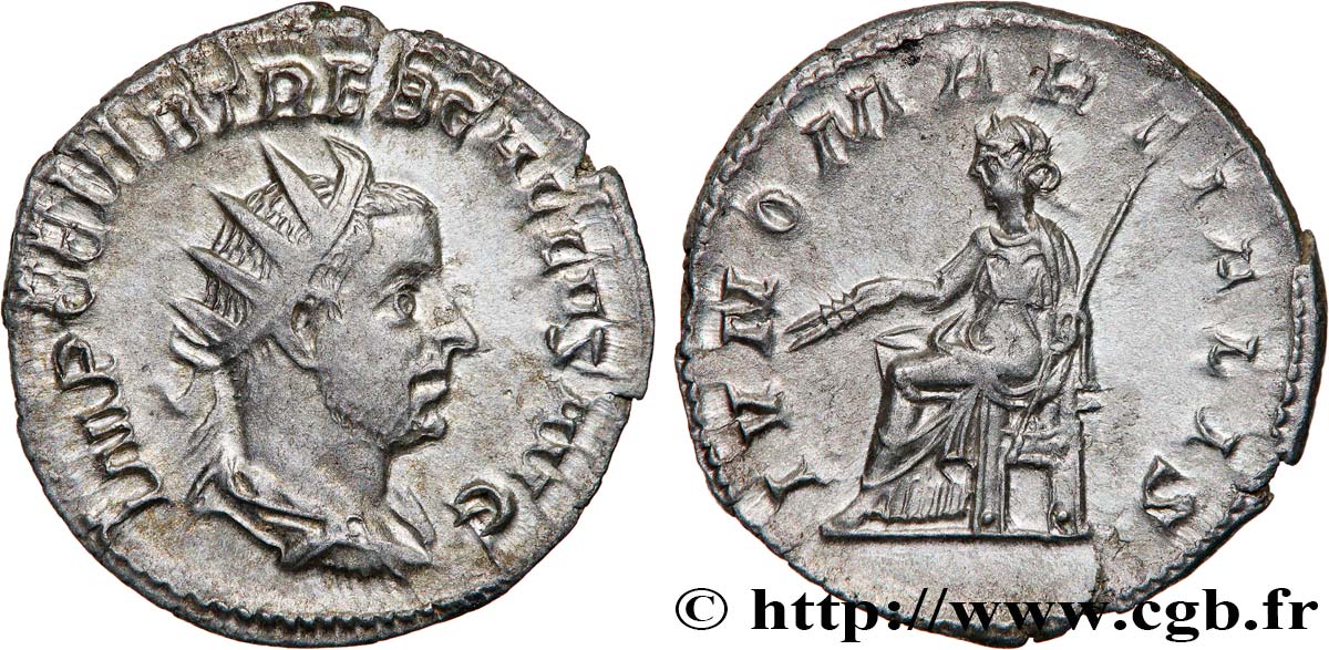 TREBONIANUS GALLUS Antoninien fST
