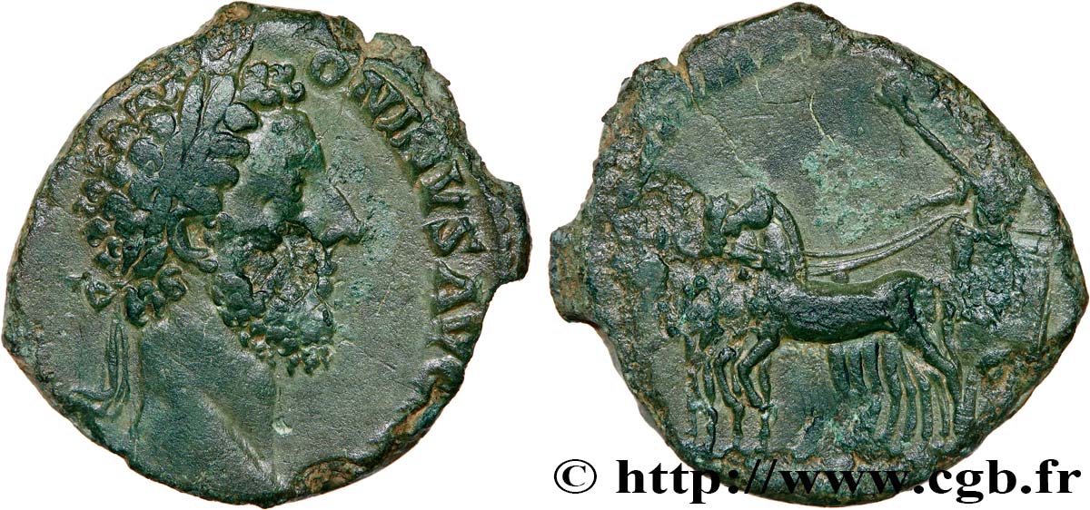 COMMODUS Sesterce VF