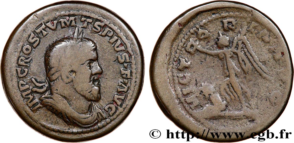 POSTUME Sesterce TTB/TB