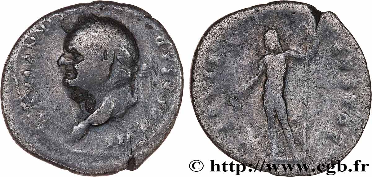 VESPASIAN Denier XF/VF