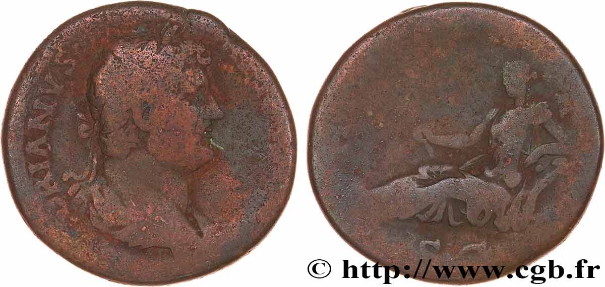 HADRIAN Sesterce VF/F