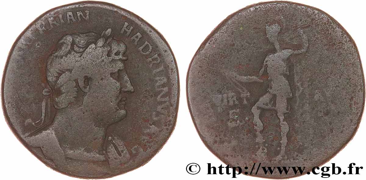 HADRIAN Sesterce VF/VF