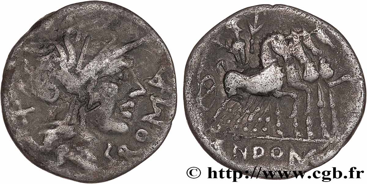 DOMITIA Denier TB+