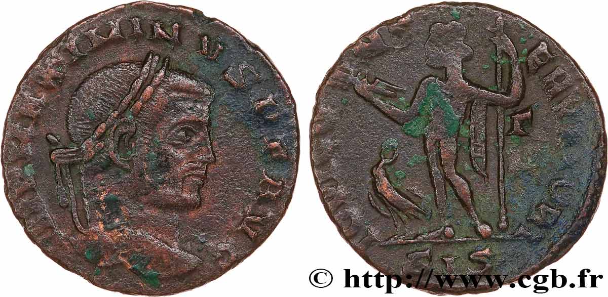 MAXIMIN II DAIA Follis ou nummus TTB