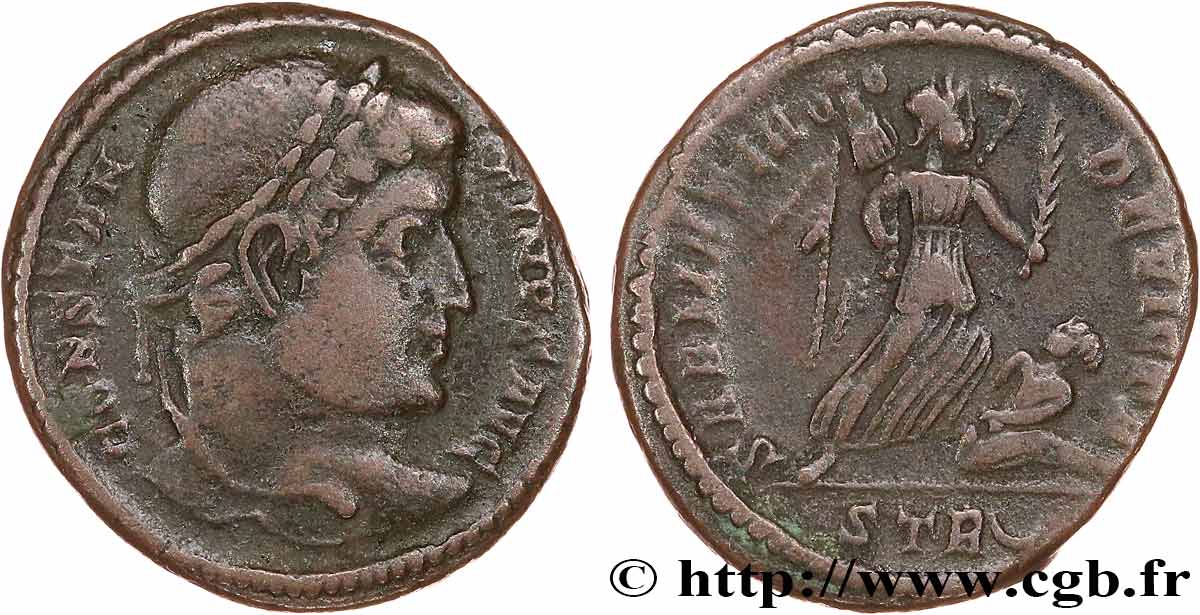CONSTANTINO I EL MAGNO Centenionalis ou nummus MBC