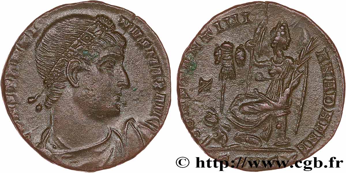 CONSTANTINE I THE GREAT Centenionalis ou nummus AU