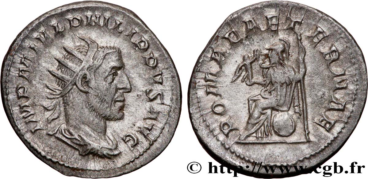 PHILIPPE Ier L&nbsp;ARABE Antoninien SUP/TTB+