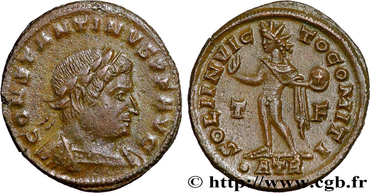 COSTANTINO I IL GRANDE Follis ou nummus SPL