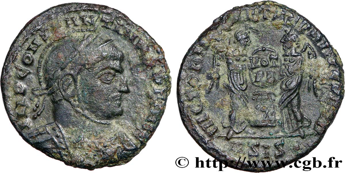 COSTANTINO I IL GRANDE Centenionalis ou nummus q.BB