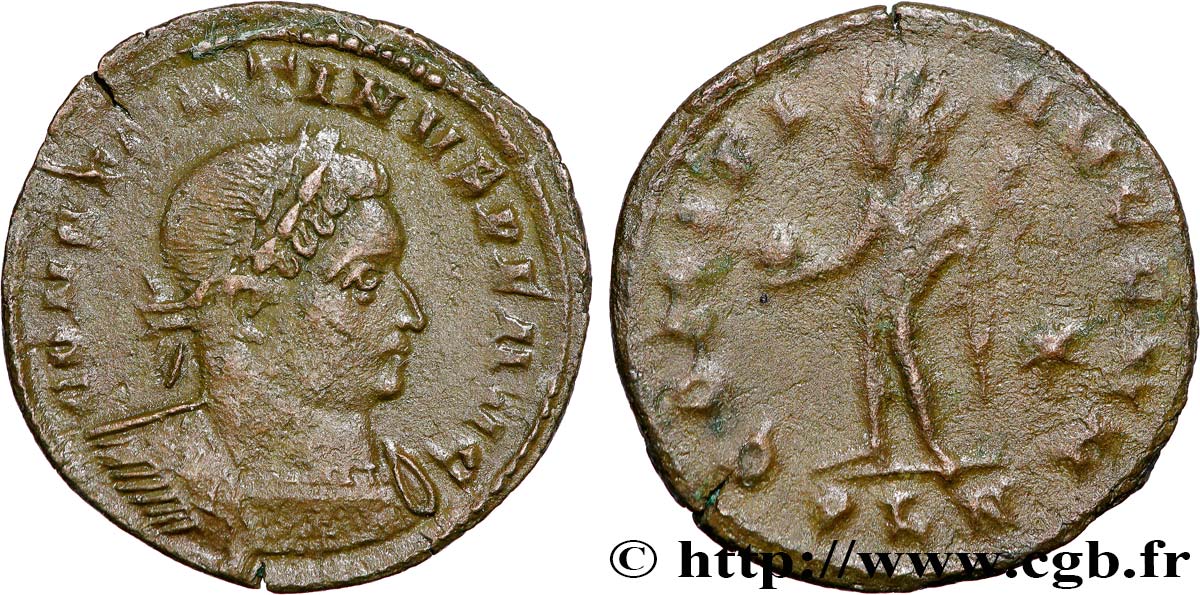 CONSTANTINE I THE GREAT Follis ou nummus XF