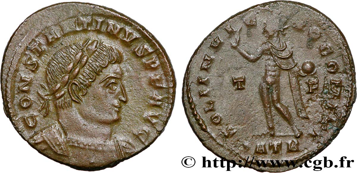 CONSTANTINE I THE GREAT Follis ou nummus AU