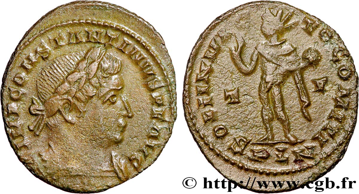 COSTANTINO I IL GRANDE Follis ou nummus q.SPL