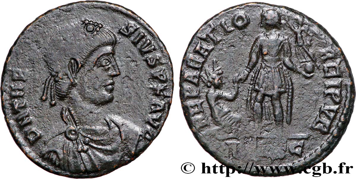 THEODOSIUS I Maiorina pecunia AU