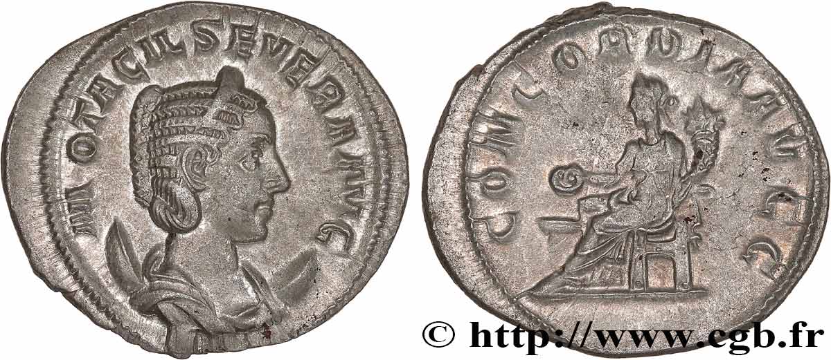 OTACILIA SEVERA Antoninien MS/q.SPL