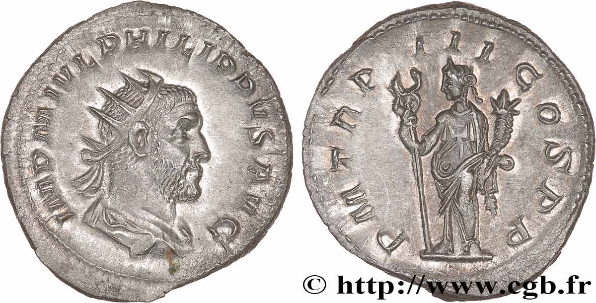 PHILIPPUS Antoninien MS
