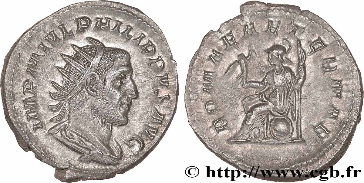 PHILIPPUS Antoninien MS/AU