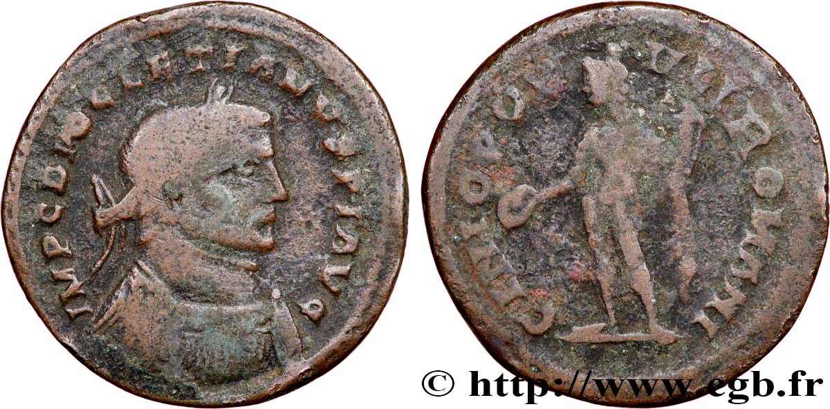 DIOCLECIANO Follis ou nummus BC