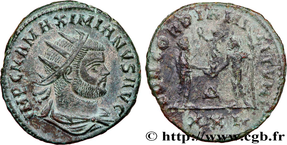 MAXIMIEN HERCULE Aurelianus TTB+/TTB