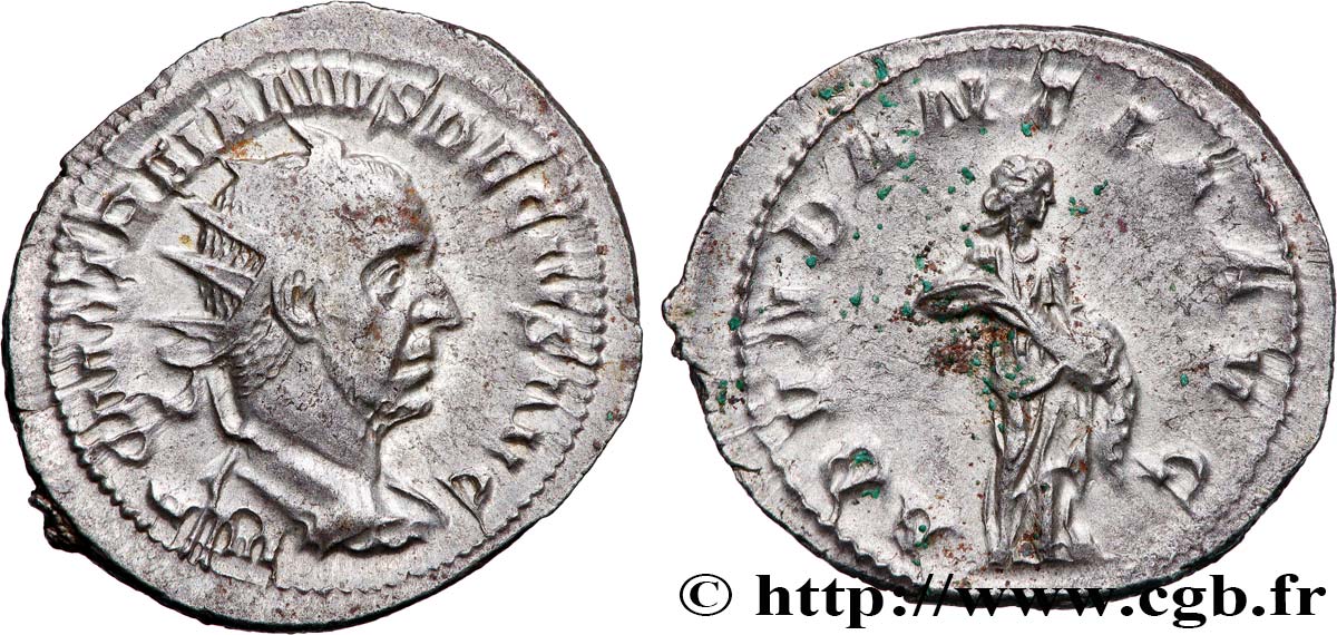 TRAJAN DÈCE Antoninien TTB+