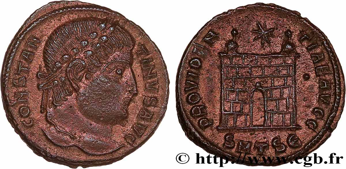 CONSTANTINE I THE GREAT Centenionalis ou nummus AU