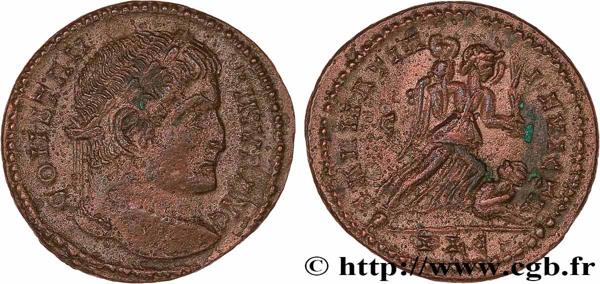 CONSTANTIN Ier LE GRAND Centenionalis ou nummus TTB+