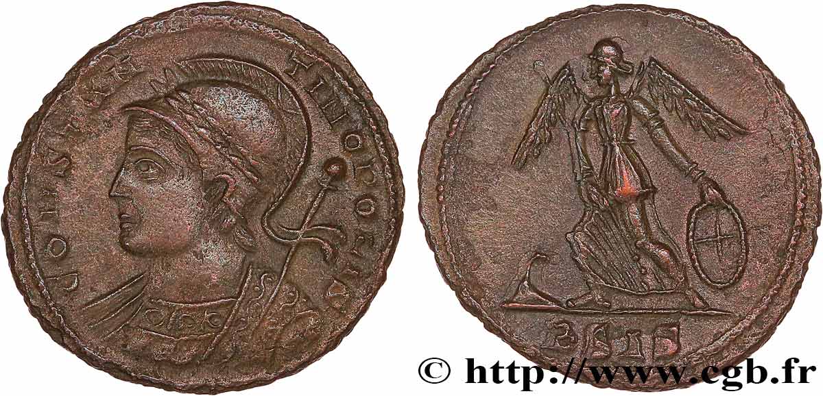 CONSTANTINOPLE Centenionalis ou nummus SUP