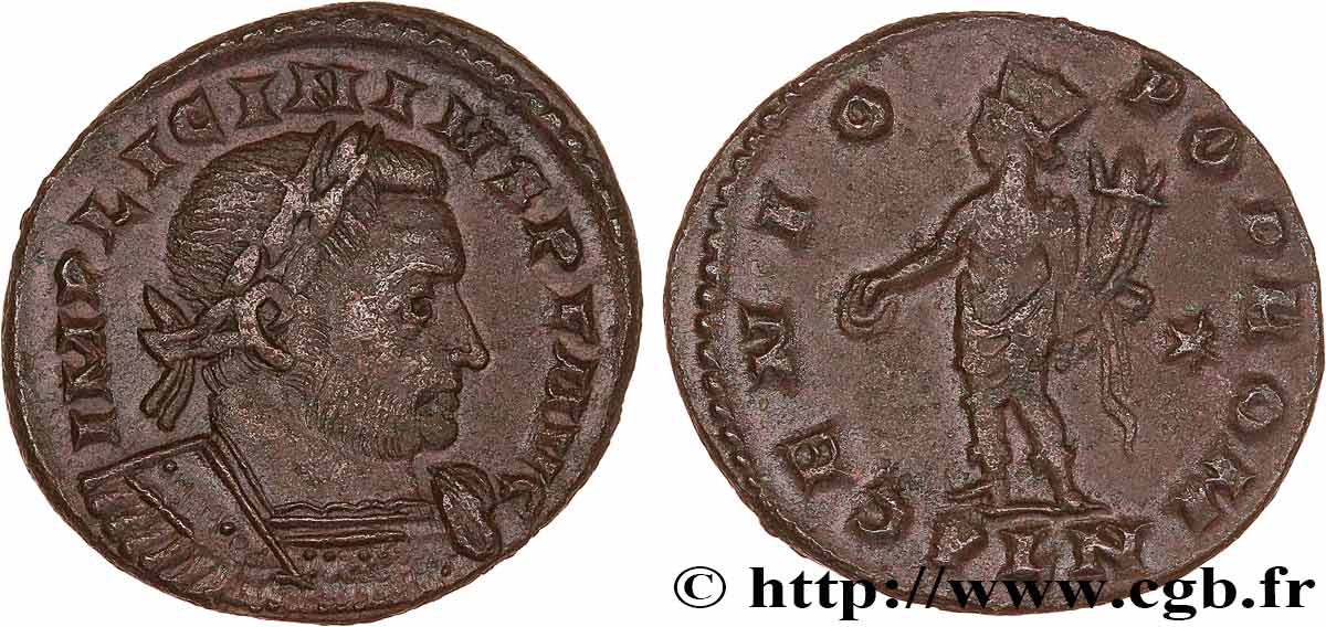 LICINIUS Ier Follis ou nummus SUP/TTB