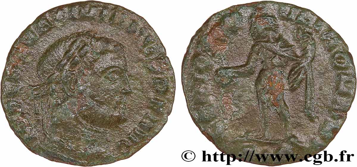 MAXIMIANUS HERCULIUS Quart de follis ou quart de nummus XF