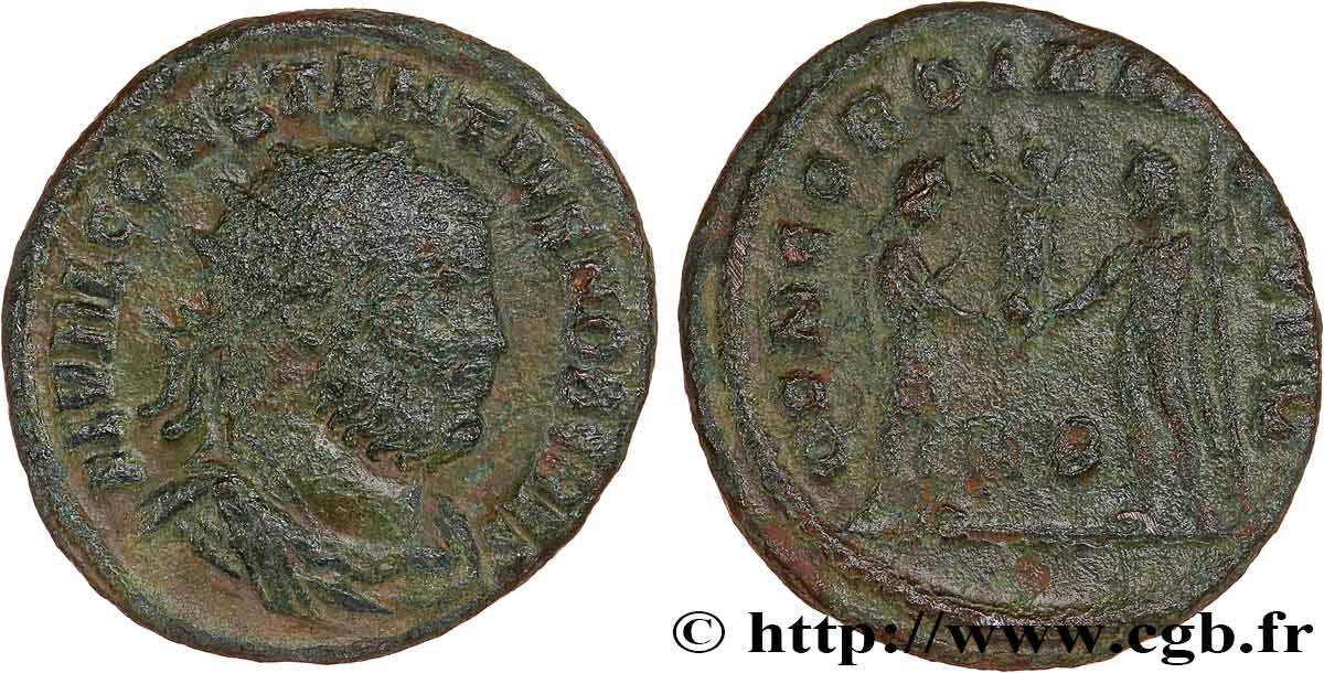 CONSTANCE Ier CHLORE Pseudo ou néo-aurelianus TB+