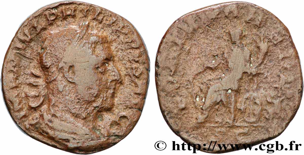 PHILIPPE Ier L&nbsp;ARABE Sesterce TB+/TB