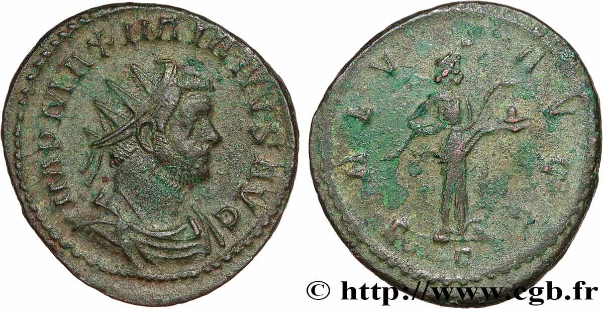 MAXIMIANUS HERCULIUS Aurelianus XF/VF