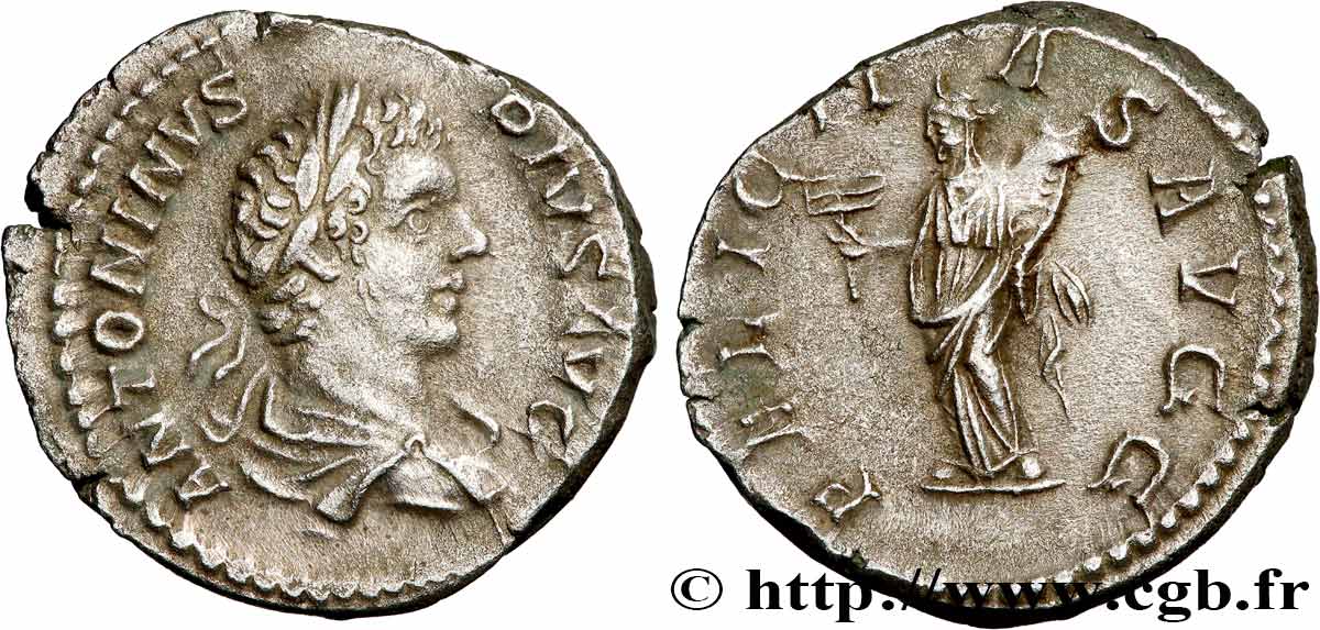 CARACALLA Denier TTB+/SUP
