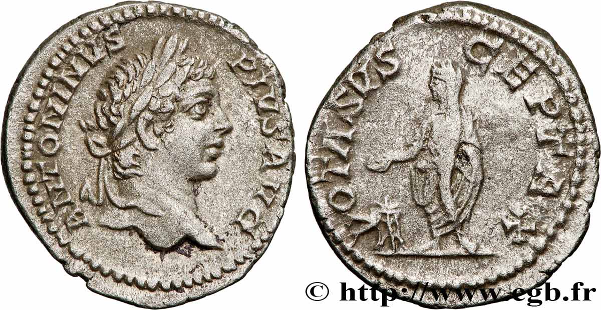 CARACALLA Denier TTB+/TTB