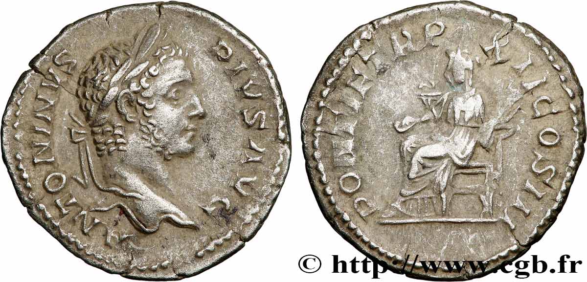 CARACALLA Denier TTB+/TTB