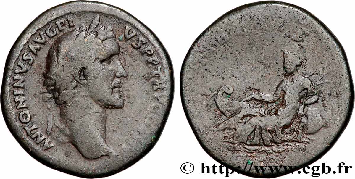 ANTONINUS PIUS Sesterce VF/VF