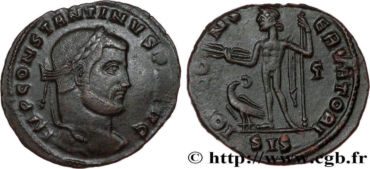 CONSTANTINO I EL MAGNO Follis  EBC