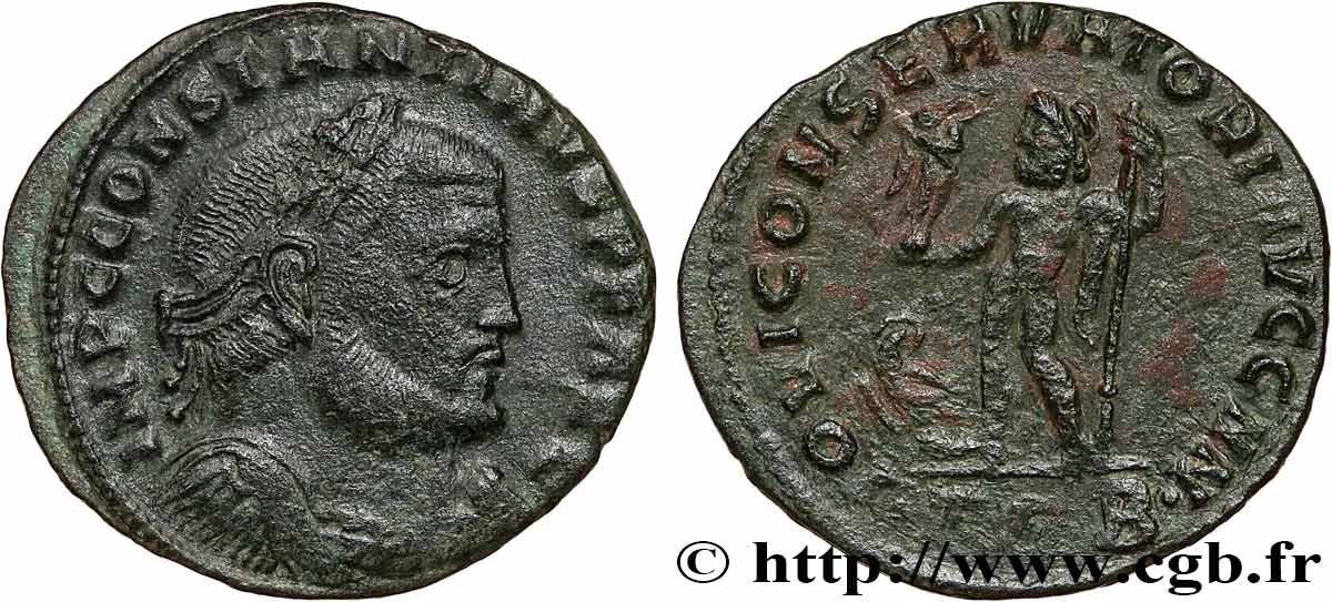 CONSTANTIN Ier LE GRAND Follis ou nummus TTB