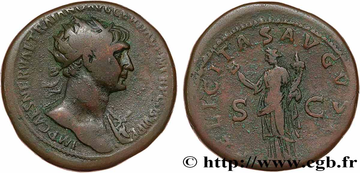 TRAJAN Dupondius TB+