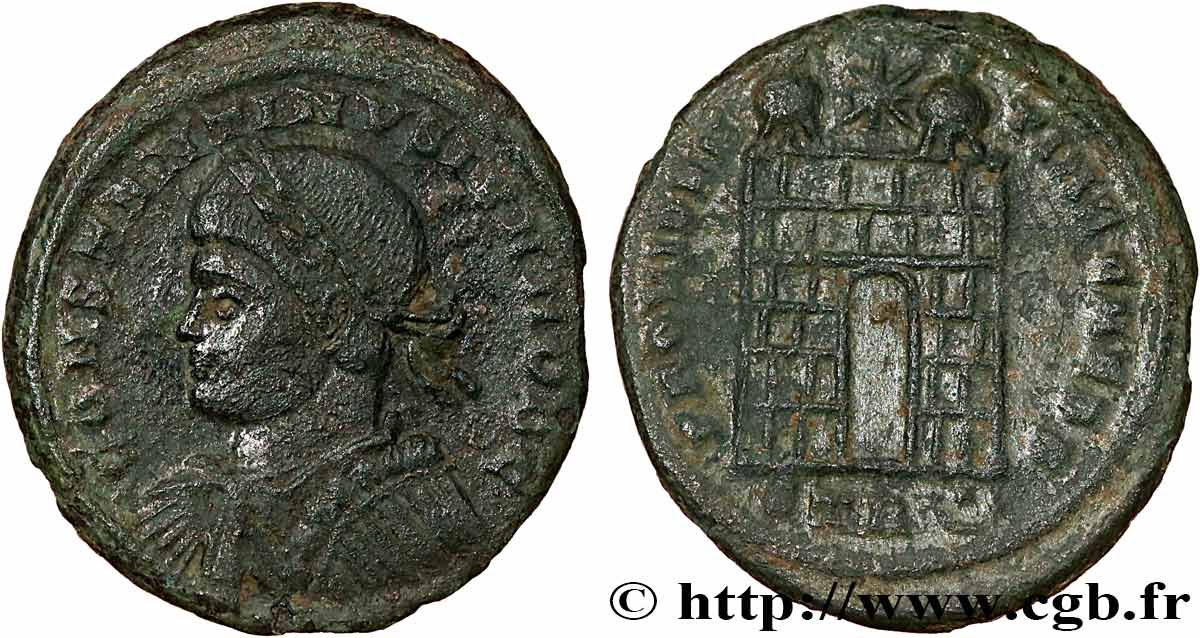 CONSTANTIN II Centenionalis ou nummus TTB+