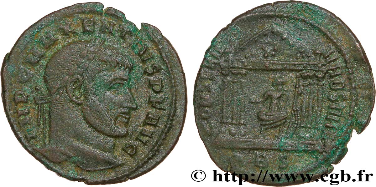 MAXENTIUS Follis ou nummus XF