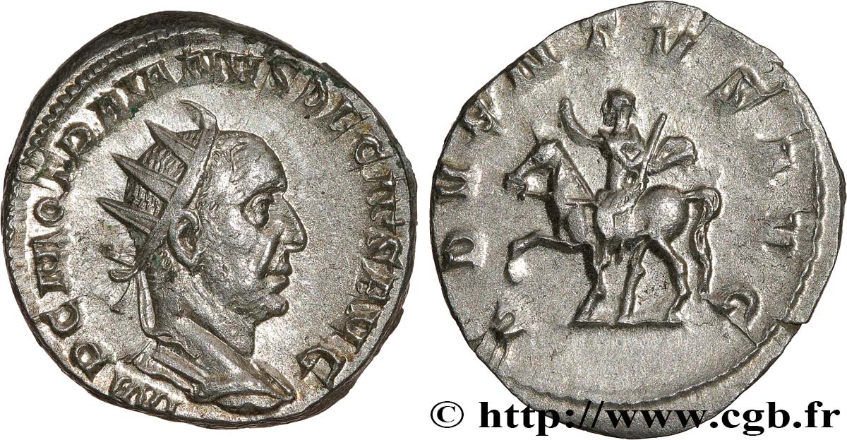 TRAJAN DECIUS Antoninien MS/AU