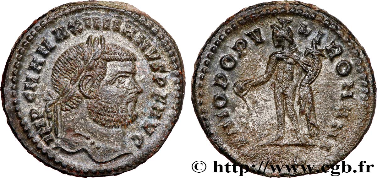 MAXIMIANUS HERCULIUS Follis ou nummus fST