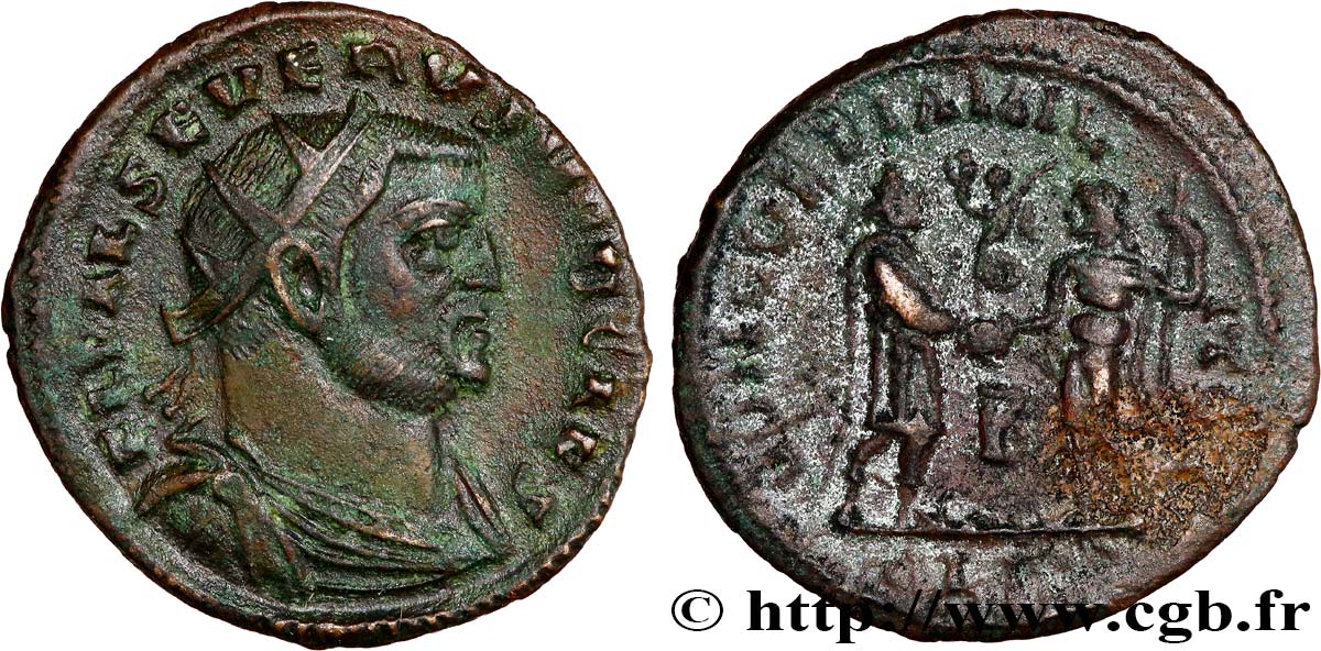 SEVERUS II Pseudo ou néo-aurelianus AU/XF