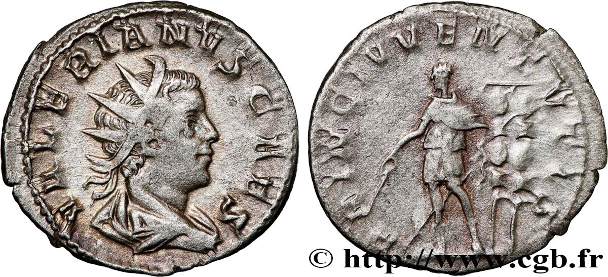 VALERIANUS II Antoninien fVZ/SS